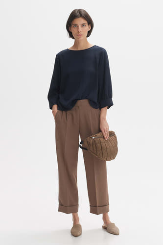 Blouse 3/4 Blauw - OPUS