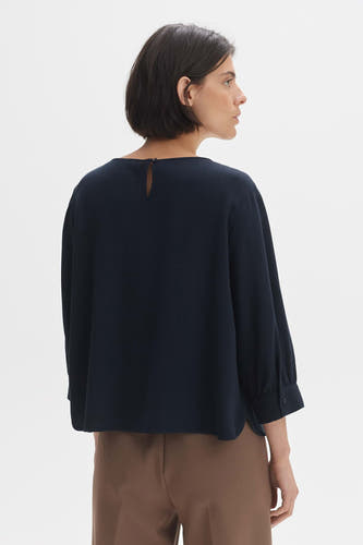 Blouse 3/4 Blauw - OPUS