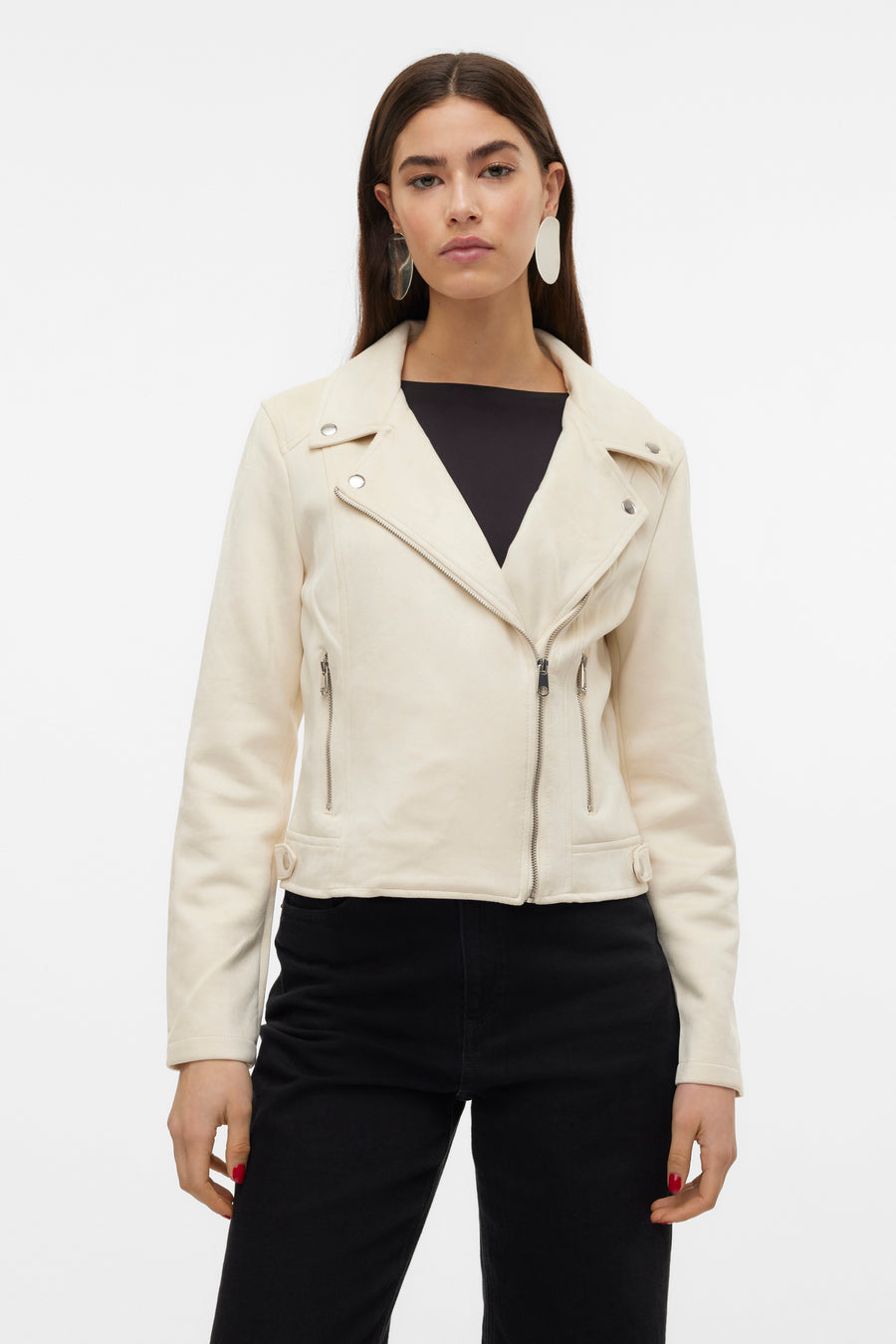 Lederen jas Beige - VERO MODA®