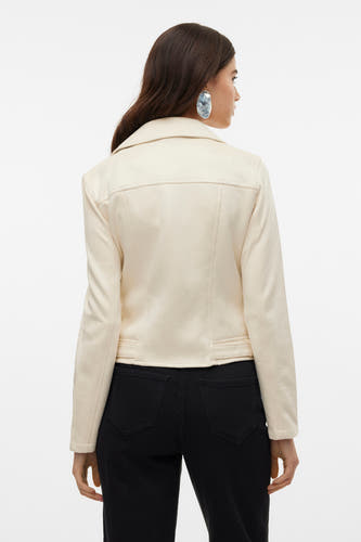 Lederen jas Beige - VERO MODA®