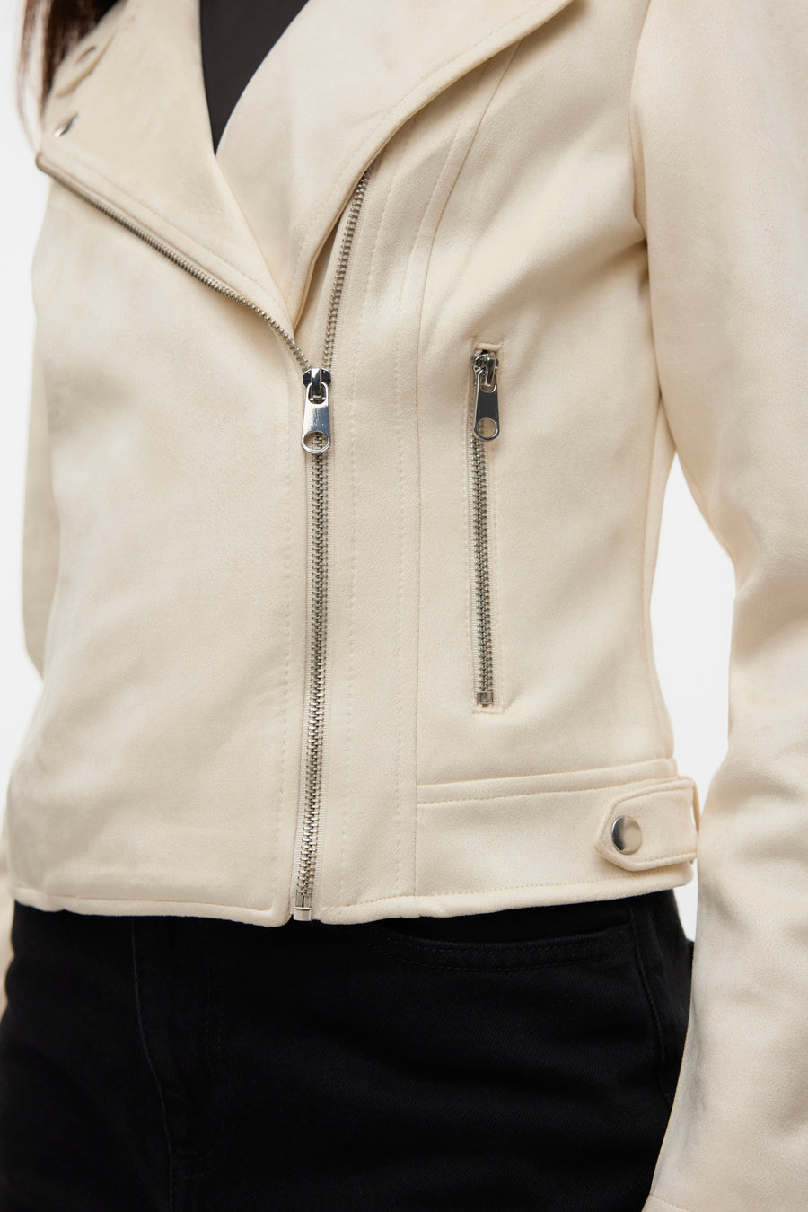 Lederen jas Beige - VERO MODA®
