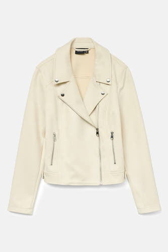 Lederen jas Beige - VERO MODA®