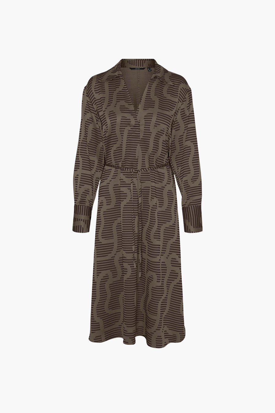 Kleedjes (lange mouwen) Bruin - VERO MODA®