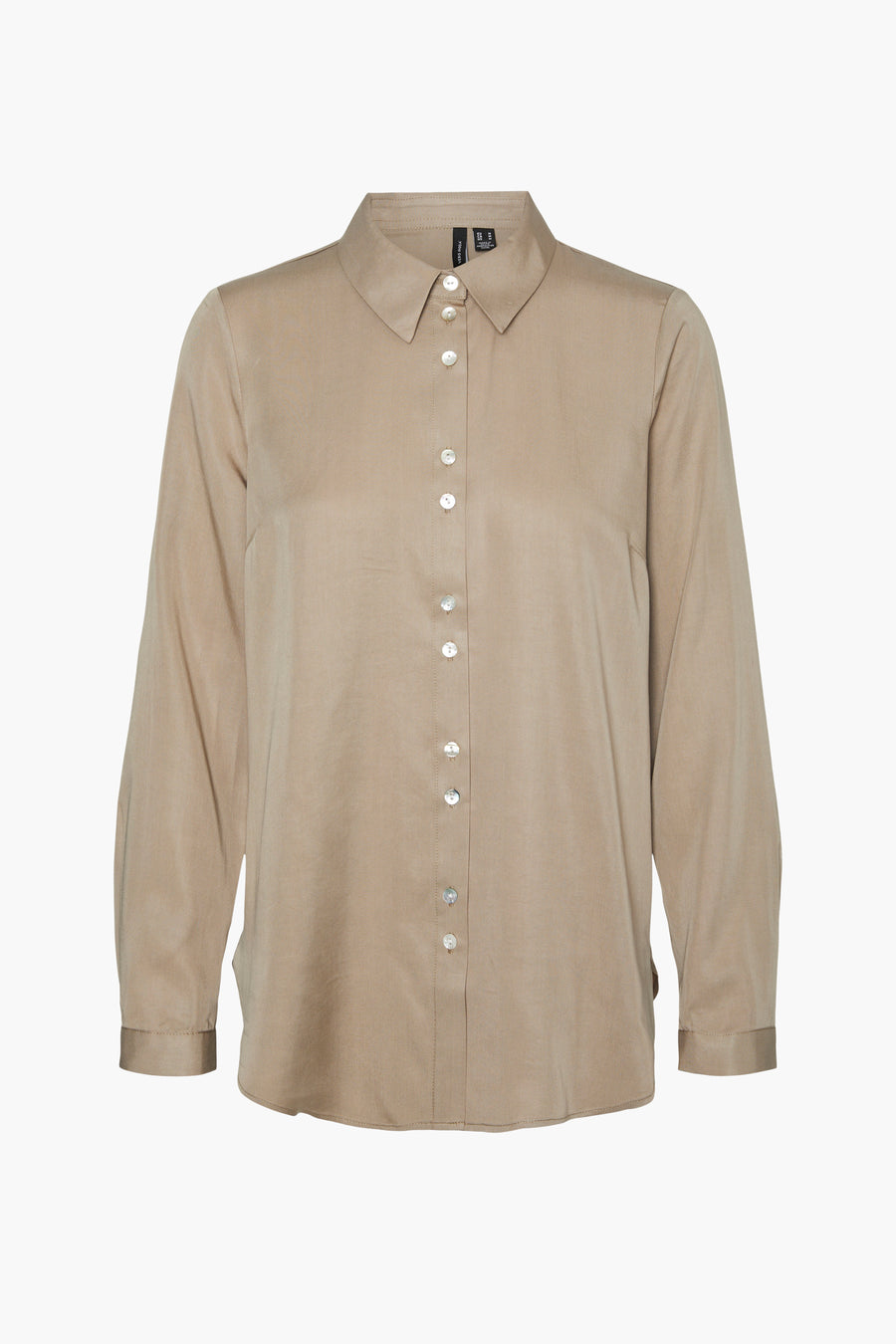 Hemd (lange mouwen) Zilver - VERO MODA®