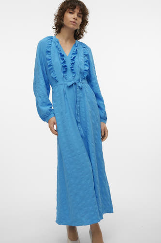 Kleedjes (lange mouwen) Blauw - VERO MODA®