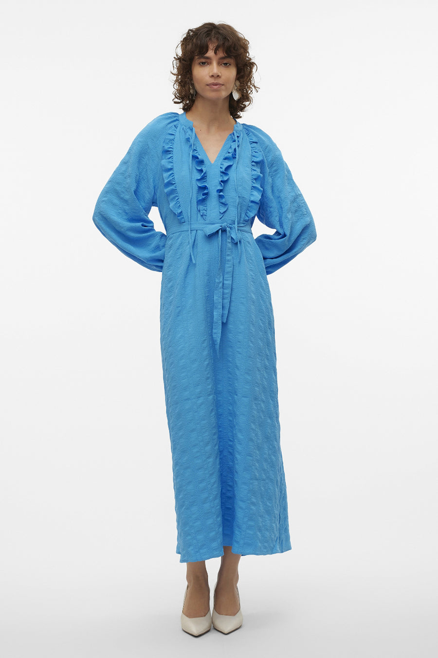 Kleedjes (lange mouwen) Blauw - VERO MODA®