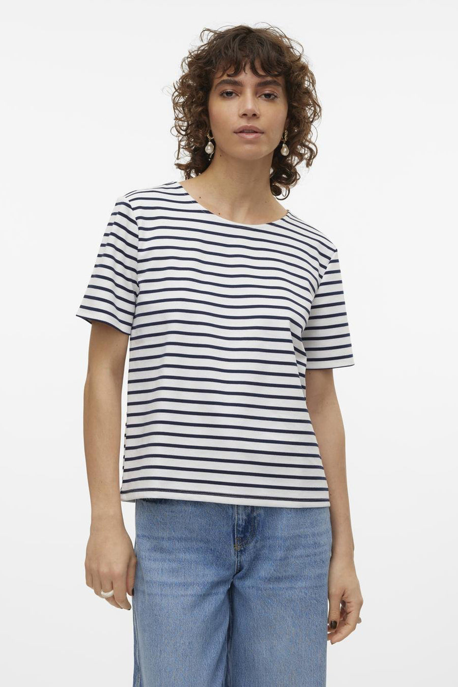 T-shirt (korte mouwen) Blauw - VERO MODA®