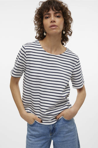 T-shirt (korte mouwen) Blauw - VERO MODA®