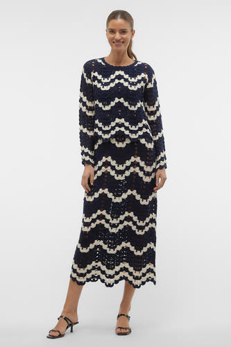 Trui met ronde hals Blauw - VERO MODA®