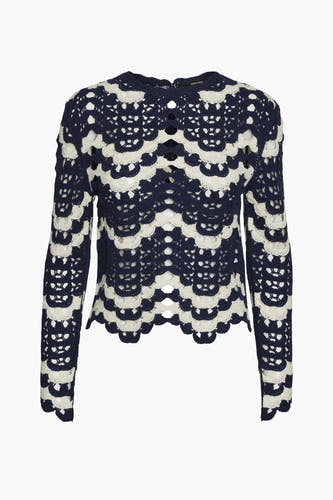 Trui met ronde hals Blauw - VERO MODA®