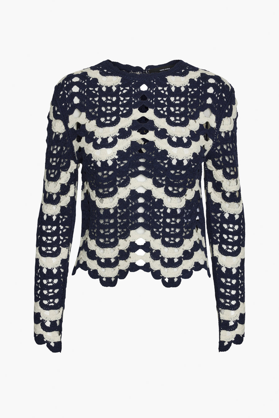 Trui met ronde hals Blauw - VERO MODA®