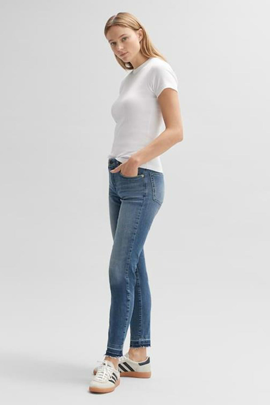 Jeans slim Dark blue denim - OPUS