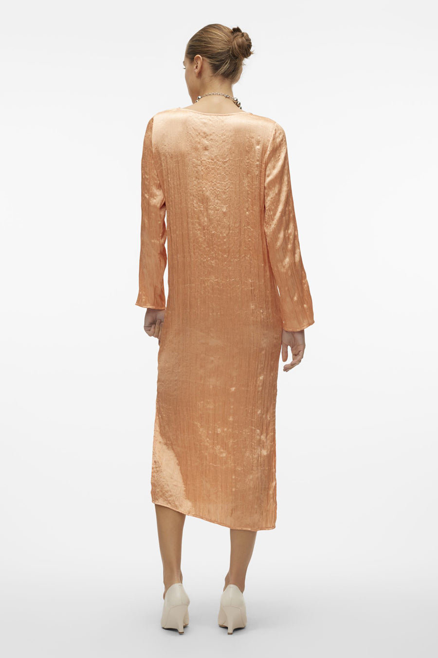 Kleedjes (lange mouwen) Oranje - VERO MODA®