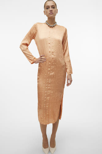 Kleedjes (lange mouwen) Oranje - VERO MODA®