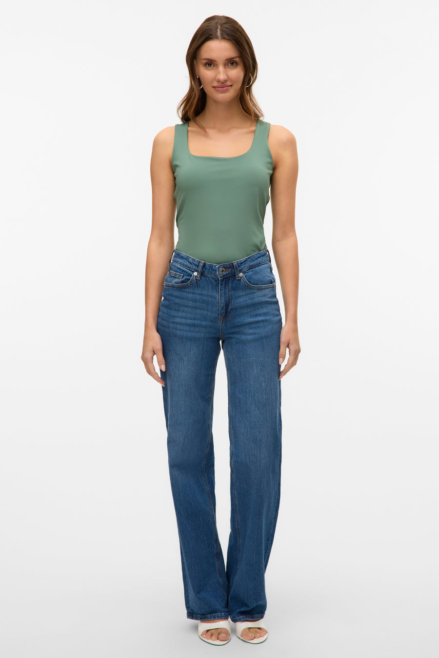 Top (zonder mouwen) Groen - VERO MODA®