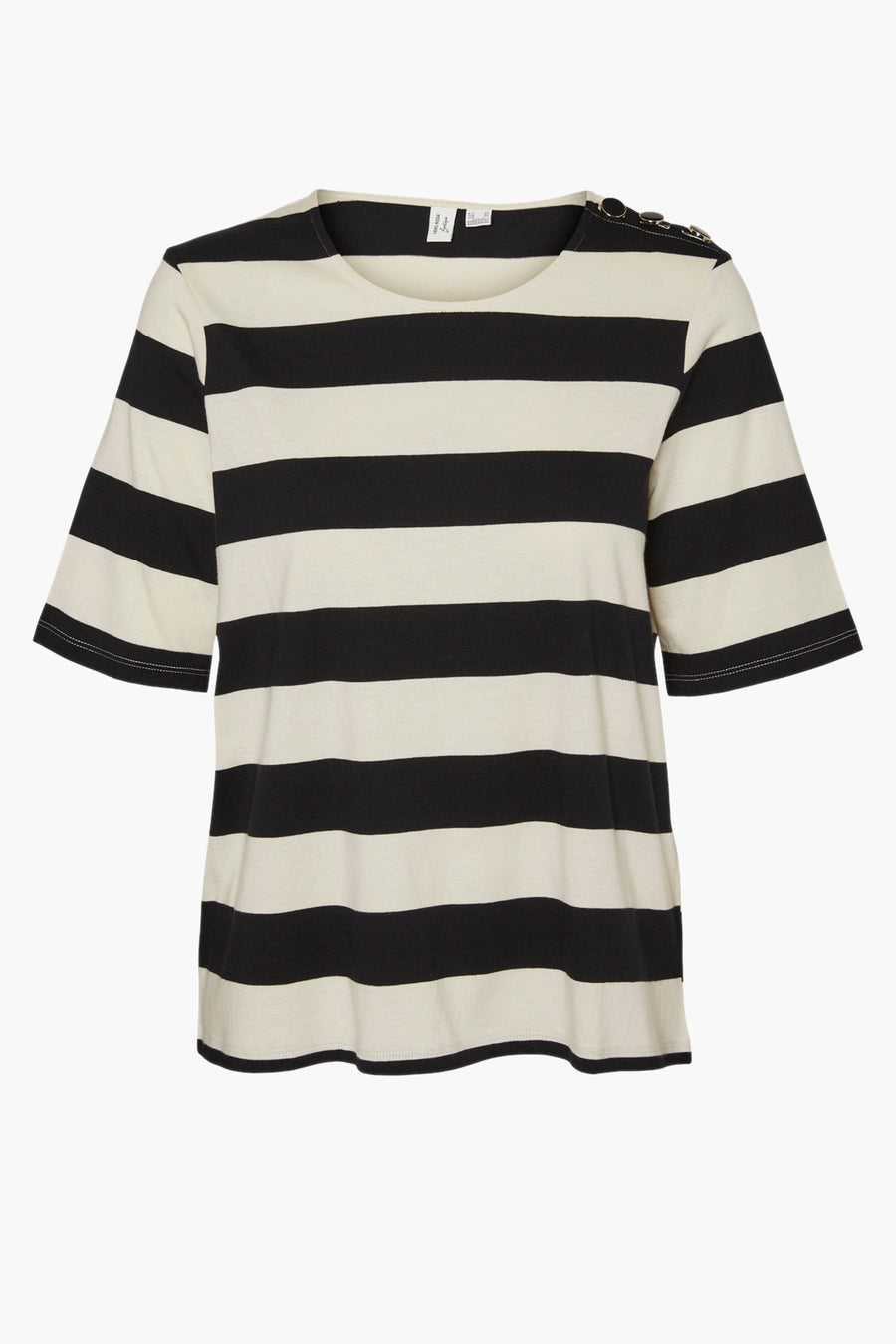 T-shirt (korte mouwen) Zwart - VERO MODA®