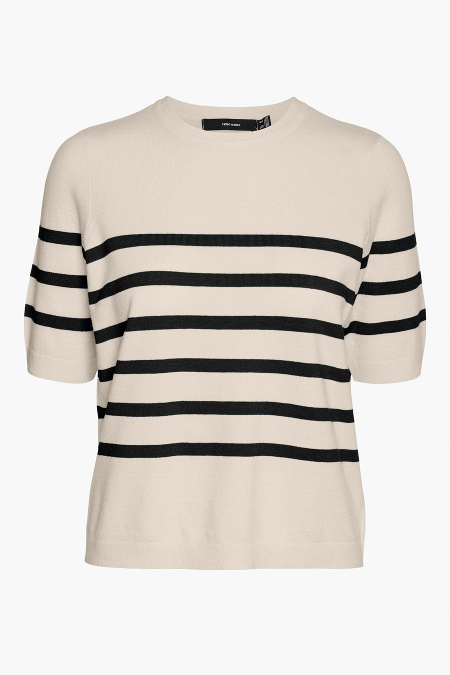 Trui met ronde hals Ecru - VERO MODA®