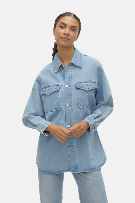 Jeanshemd Light blue denim - VERO MODA®