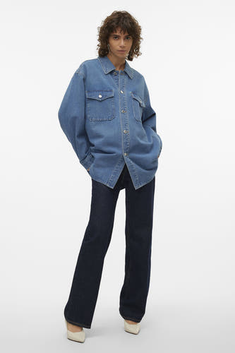 Jeanshemd Mid blue denim - VERO MODA®