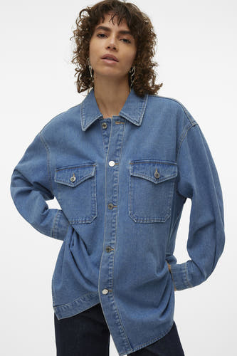 Jeanshemd Mid blue denim - VERO MODA®