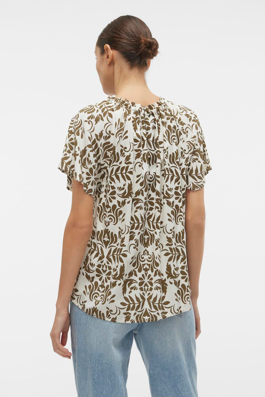 Blouse (korte mouwen) Groen - VERO MODA®