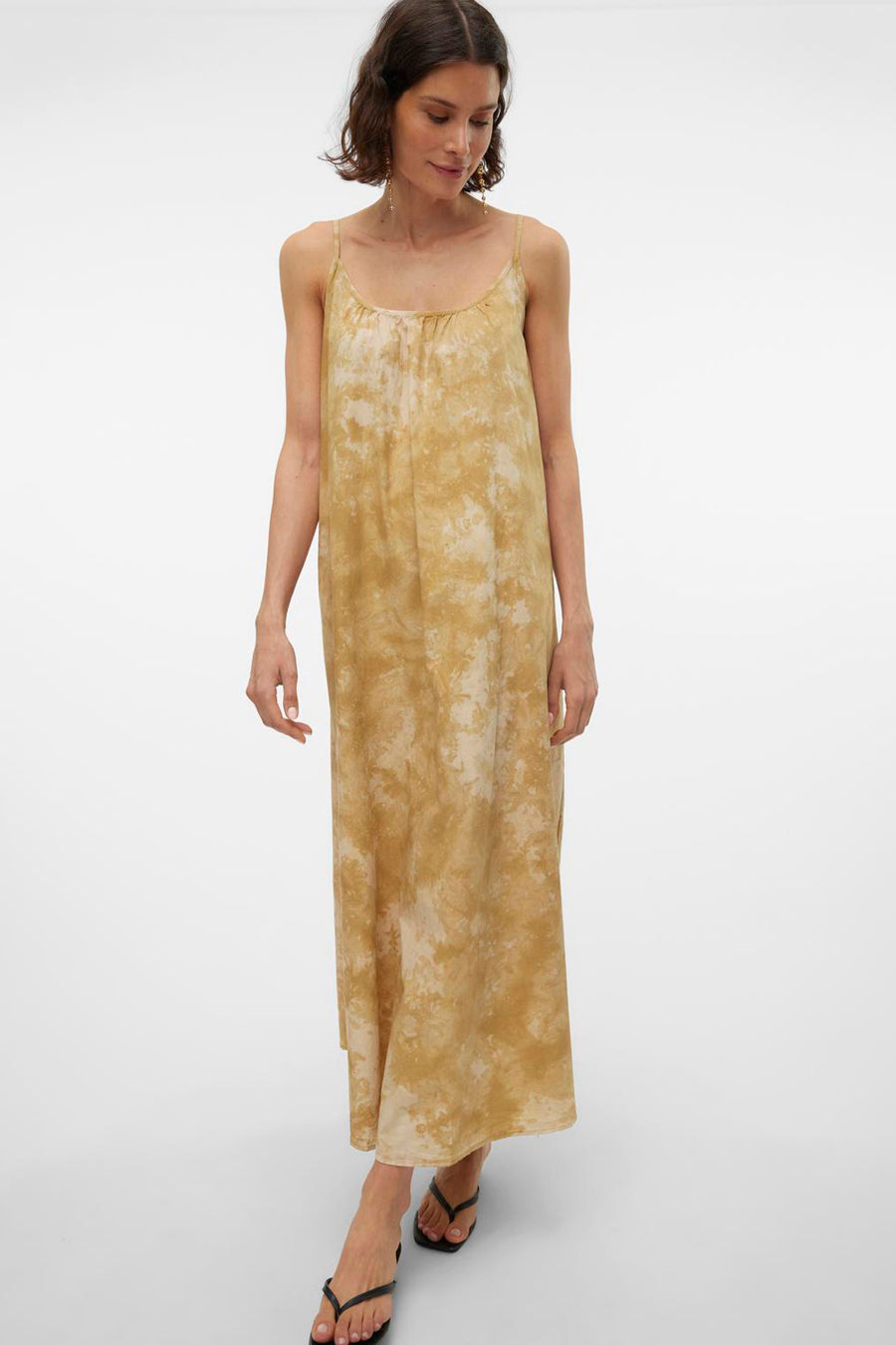Kleedjes zonder mouwen Beige - VERO MODA®