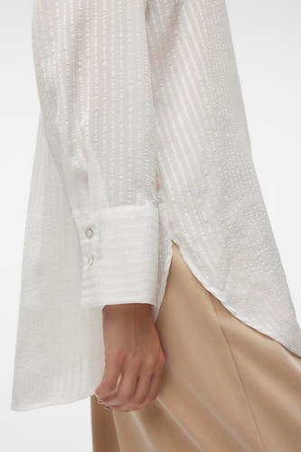 Hemd (lange mouwen) Wit - VERO MODA®