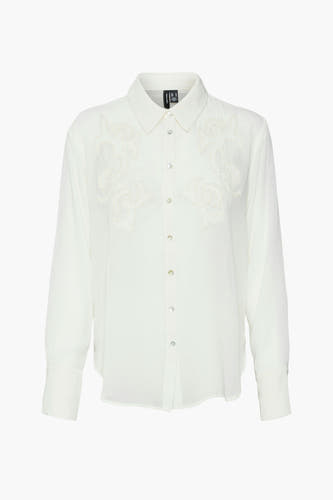 Hemd (lange mouwen) Wit - VERO MODA®