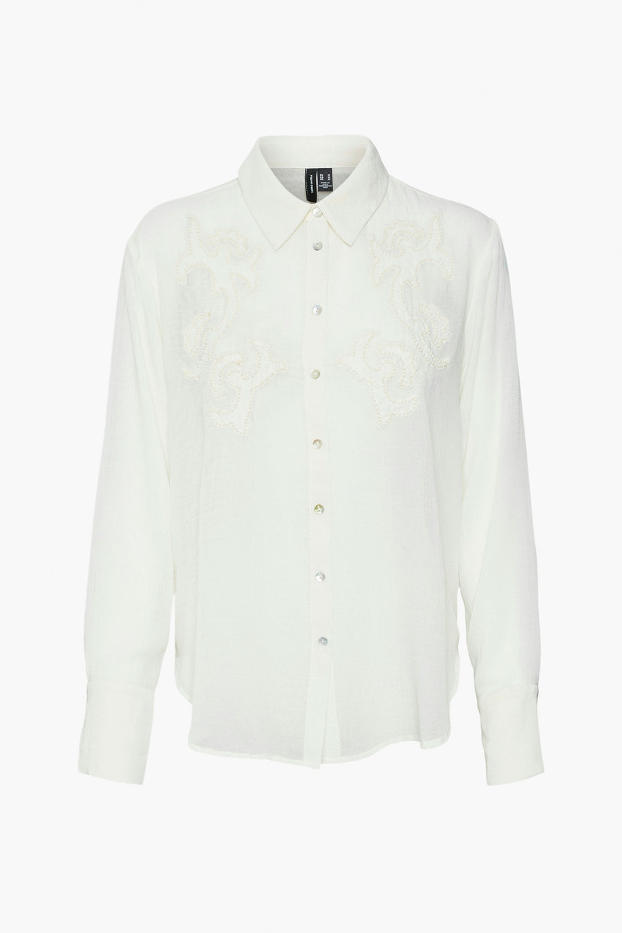 Hemd (lange mouwen) Wit - VERO MODA®
