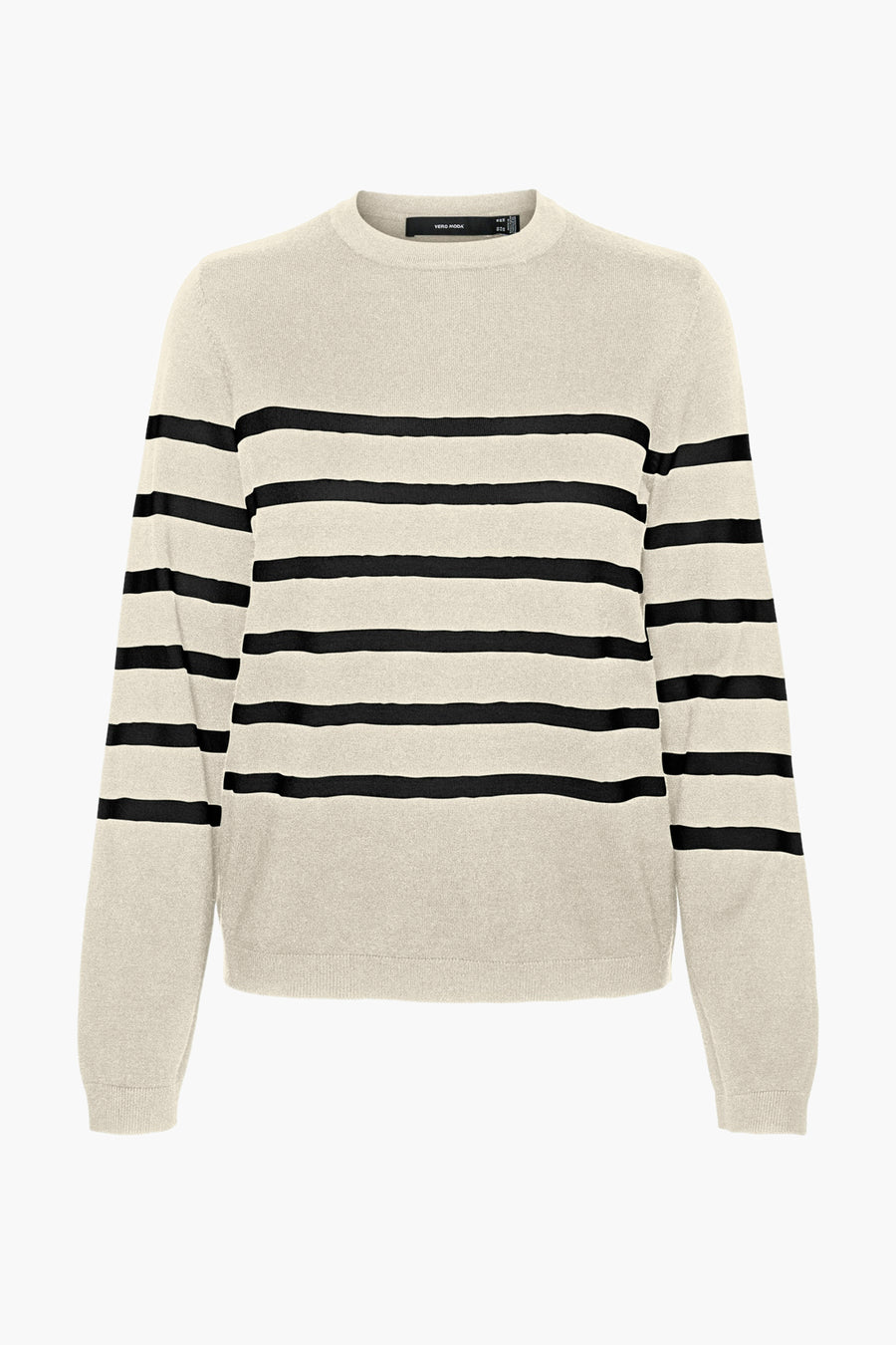 Trui met ronde hals Ecru - VERO MODA®