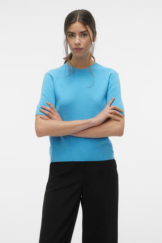Trui met ronde hals Blauw - VERO MODA®
