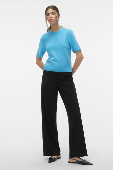 Trui met ronde hals Blauw - VERO MODA®