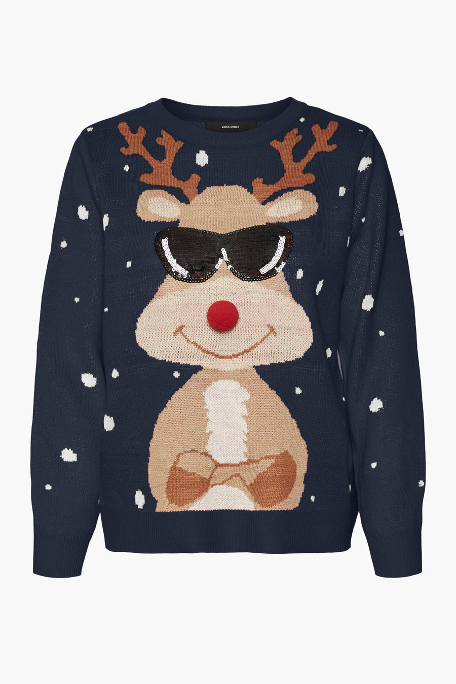 Trui met ronde hals Blauw - VERO MODA®