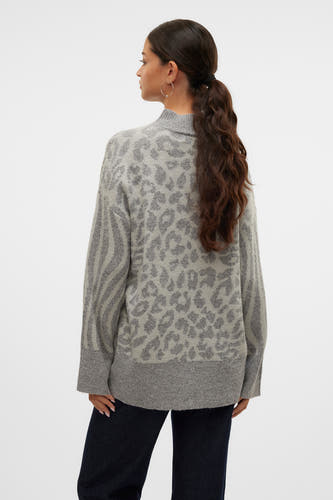 Trui met ronde hals Grijs - VERO MODA®