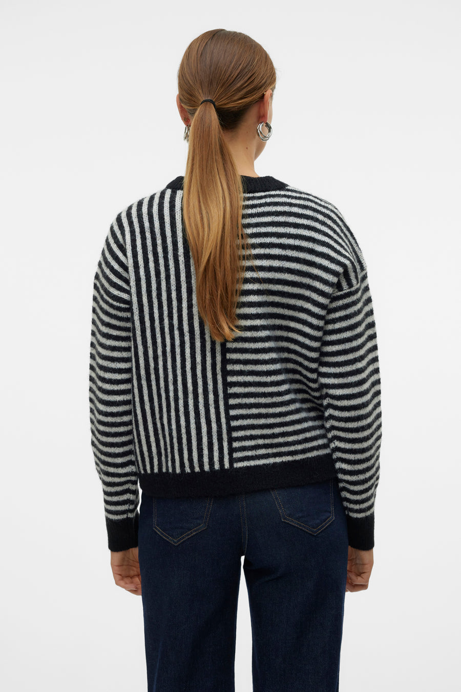 Trui met ronde hals Zwart - VERO MODA®