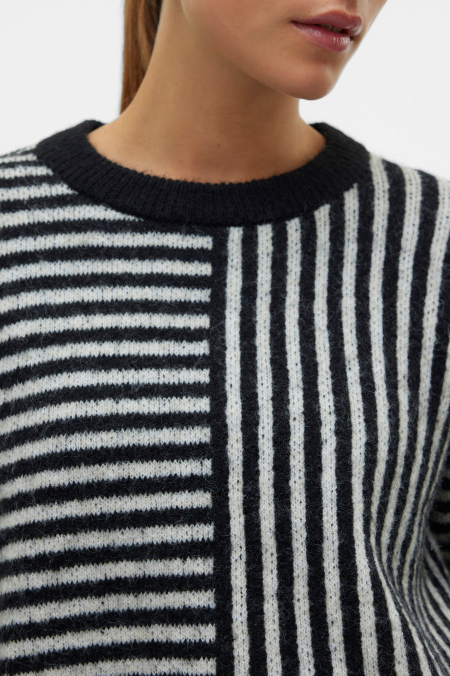 Trui met ronde hals Zwart - VERO MODA®