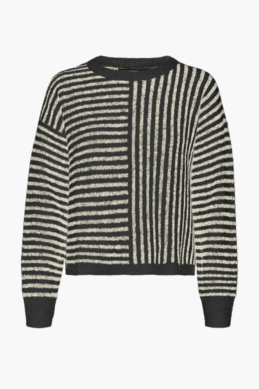 Trui met ronde hals Zwart - VERO MODA®