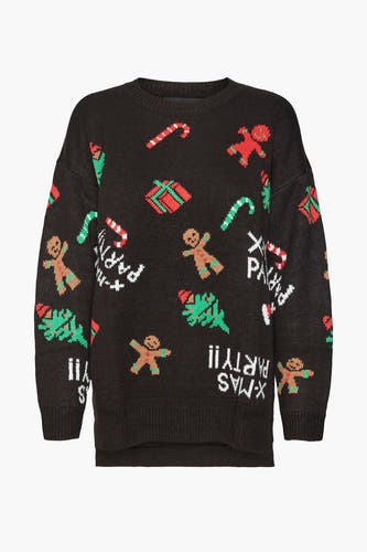 Trui met ronde hals Zwart - VERO MODA®
