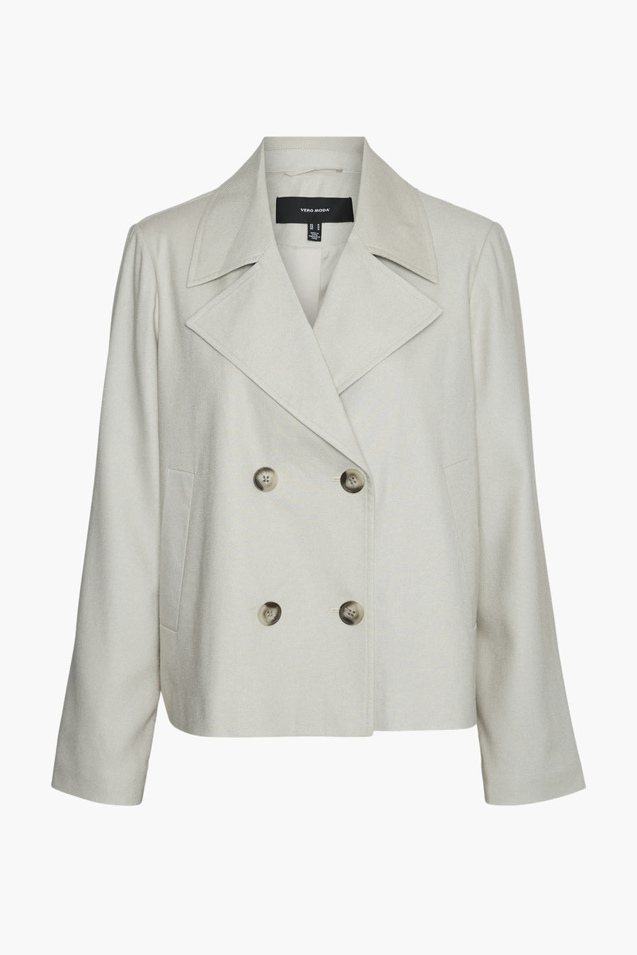 Korte jas Ecru - VERO MODA®
