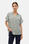 Hemd (korte mouwen) Groen - VERO MODA®