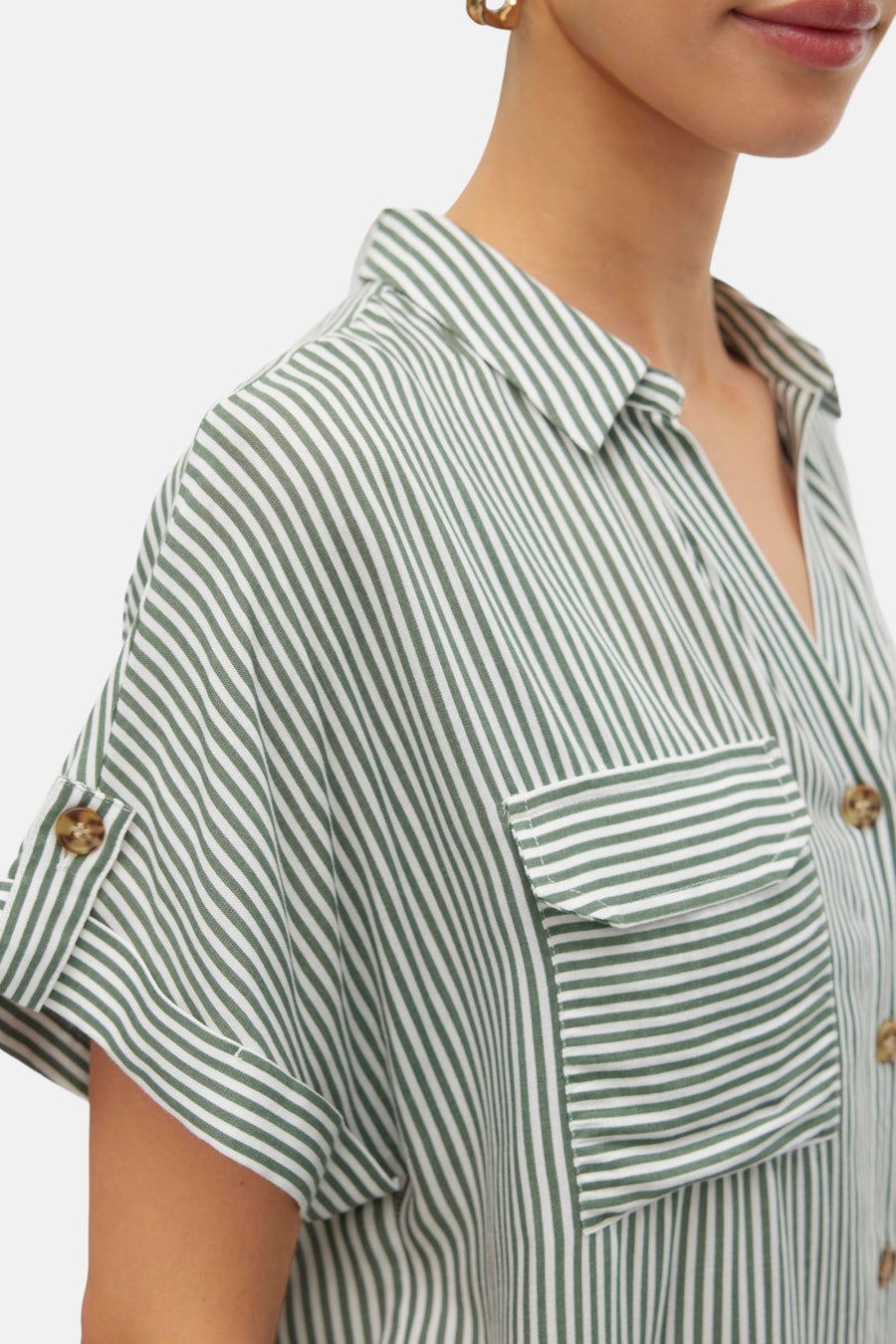 Hemd (korte mouwen) Groen - VERO MODA®