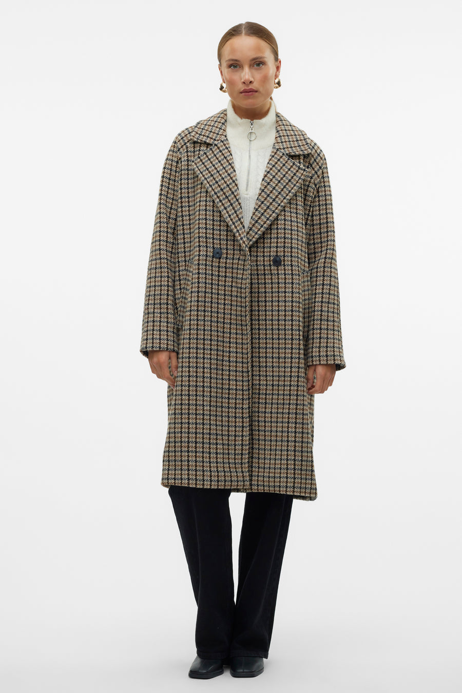 Lange jas Bruin - VERO MODA®