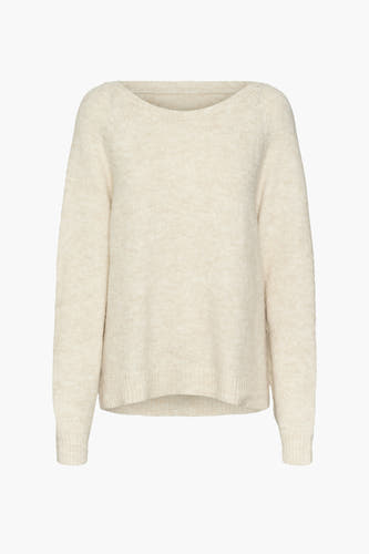 Trui met ronde hals Beige - VERO MODA®