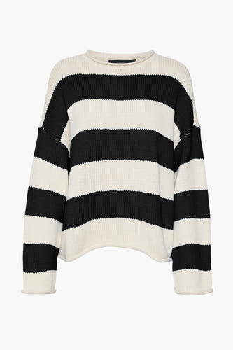 Trui met ronde hals Zwart - VERO MODA®