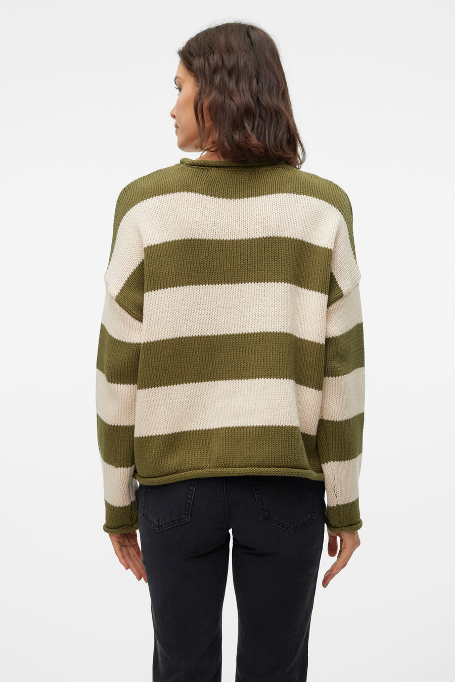 Trui met ronde hals Groen - VERO MODA®