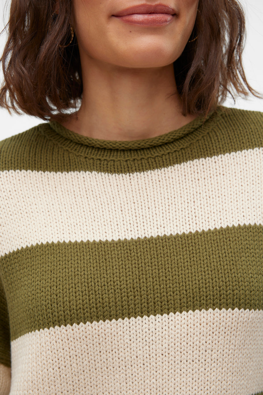 Trui met ronde hals Groen - VERO MODA®