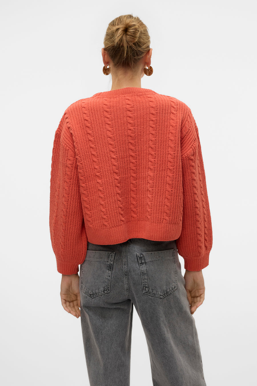Trui met ronde hals Bruin - VERO MODA®