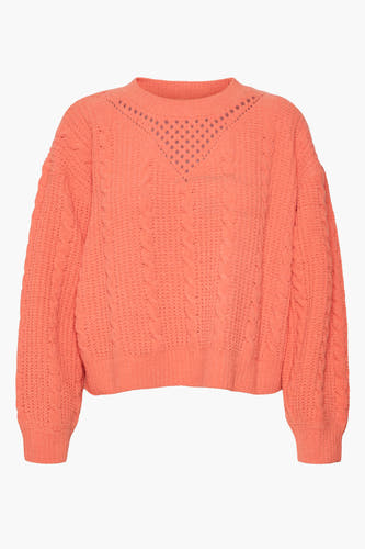 Trui met ronde hals Bruin - VERO MODA®