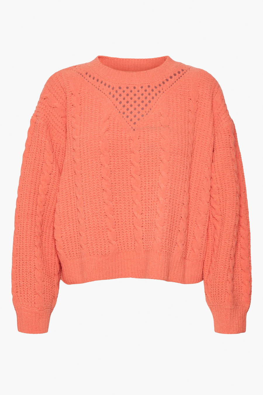 Trui met ronde hals Bruin - VERO MODA®