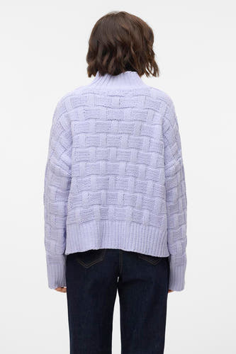 Trui met rolkraag Paars - VERO MODA®